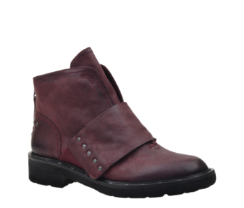 OTBT Frontage in eggplant mid shaft boot