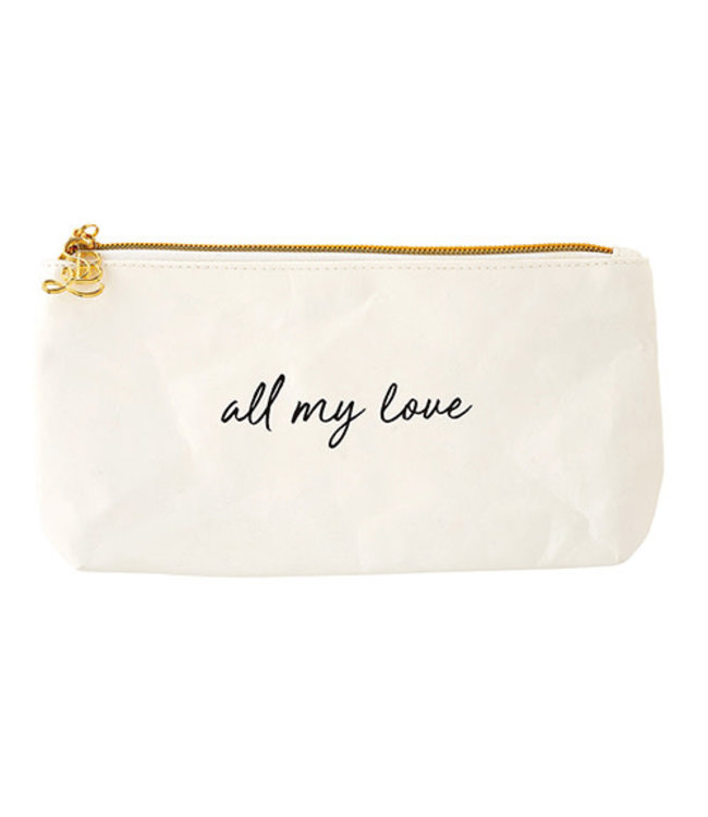 Love -stadium insert or makeup bag