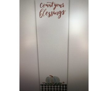 Primitives by Kathy Magnetic List Notepad -Count your blessings