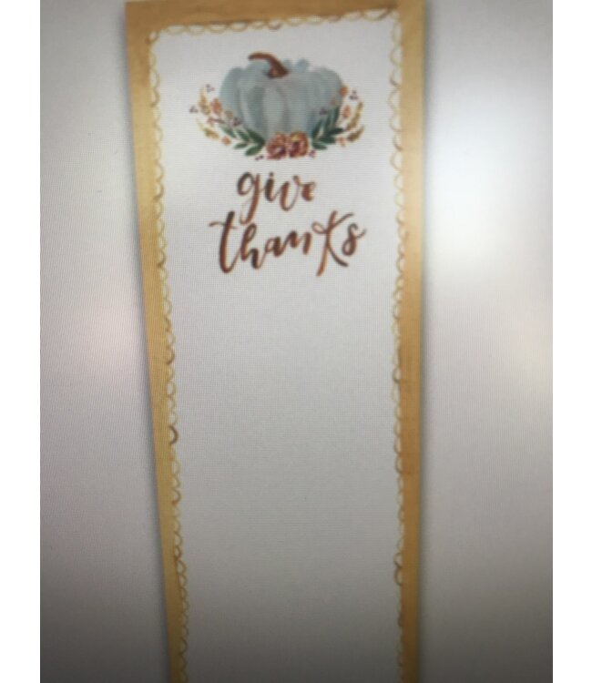 Primitives by Kathy Magnetic List Notepad -Give Thanks