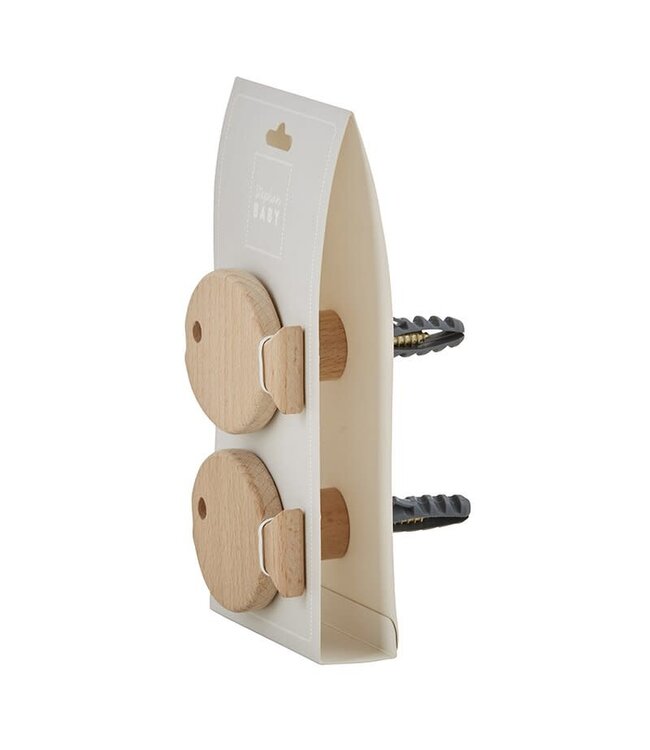 Santa Barbara Fish 2 pack wood hooks