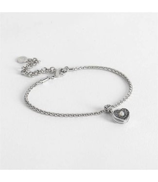 Totally Charmed Anklet Bracelet -Heart