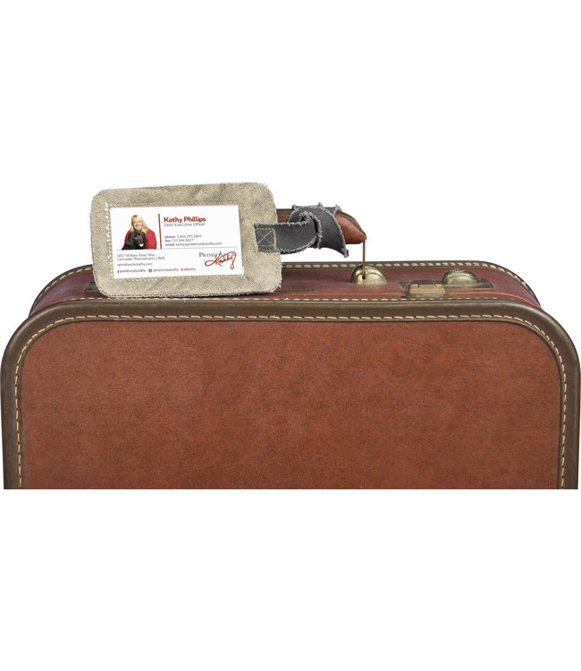 Primitives by Kathy Luggage Tag - Let's Go
