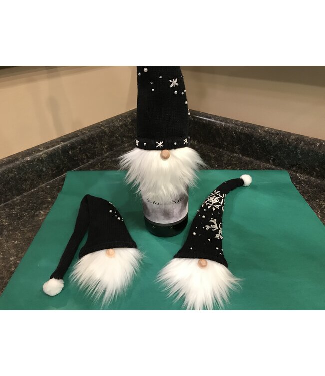 Christmas Wine Bottle Gnomes
