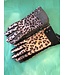 E touch leopard print glove