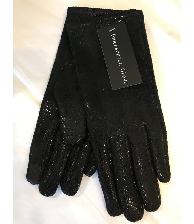E Touch Snake Skin Gloves