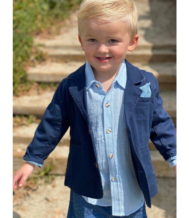 Me & Henry Charles cotton blazer