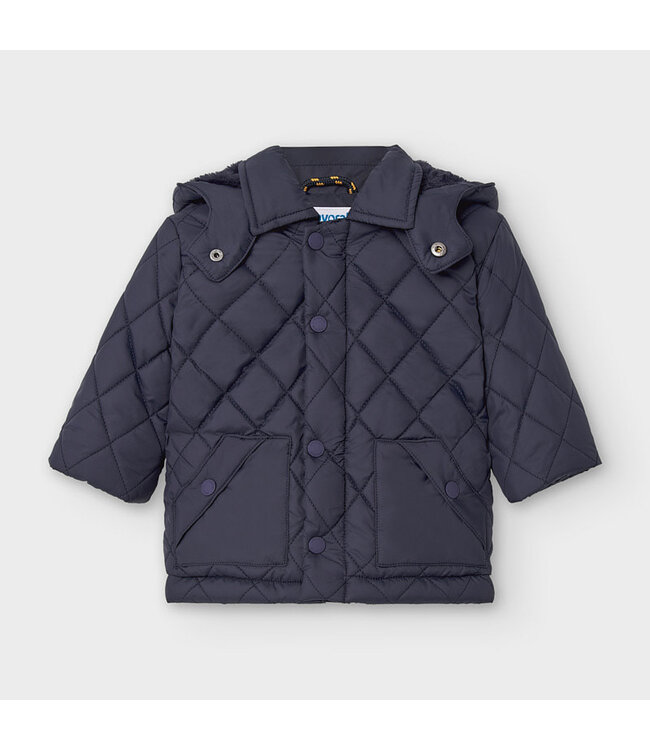 Mayoral Navy Blue Padded coat baby boy -size 6M