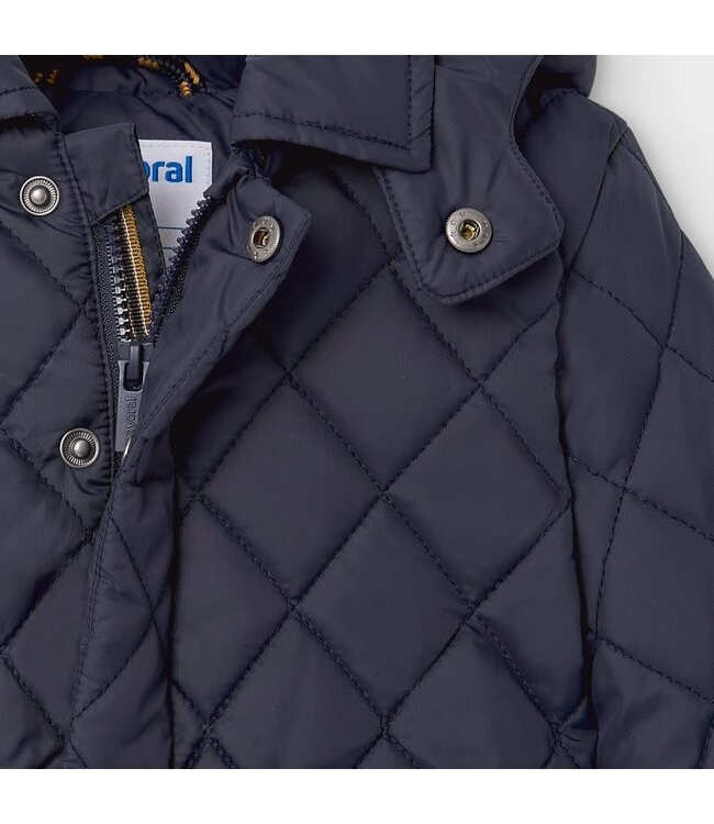 Mayoral Navy Blue Padded coat baby boy -size 6M