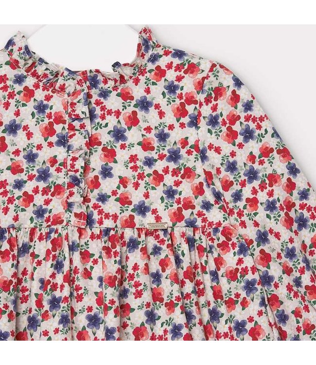 Mayoral Mayoral Viella print dress baby girl -size 6M