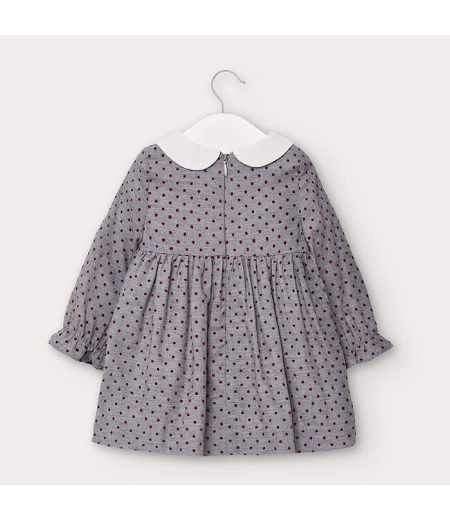 Mayoral Mayoral Polka-dot dress baby girl -size 6M