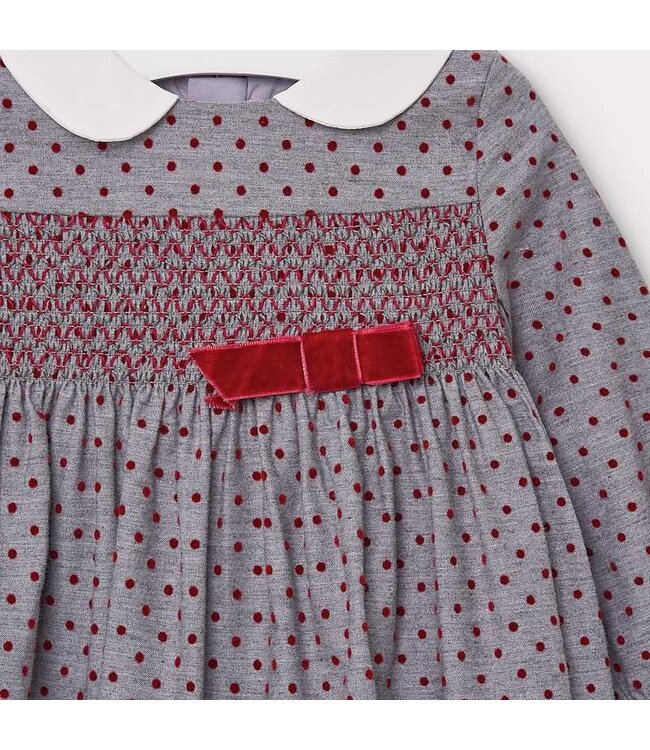 Mayoral Mayoral Polka-dot dress baby girl -size 6M