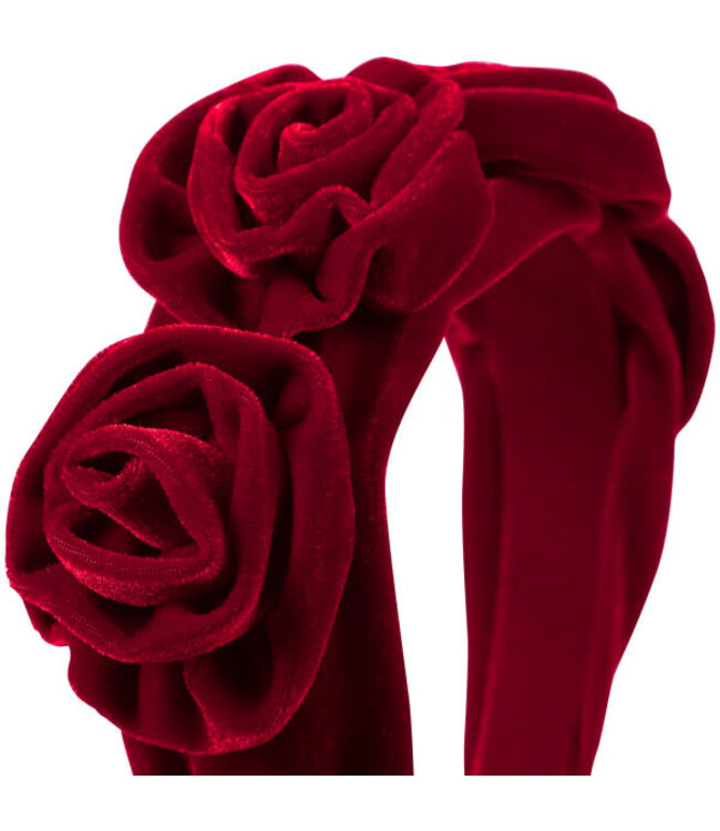 Abel & Lula Abel & Lula Velvet Flower Headband