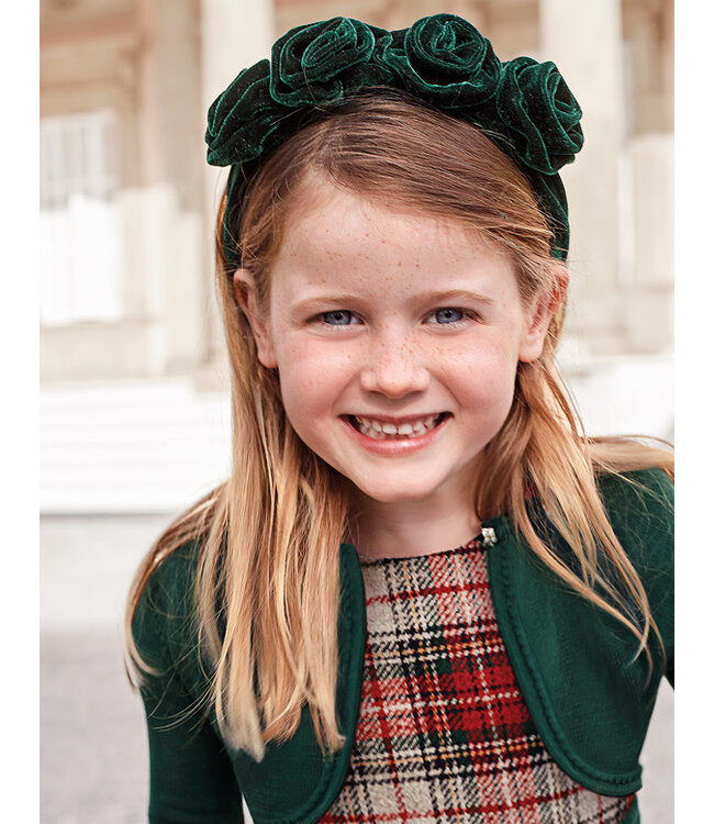 Abel & Lula Abel & Lula Velvet Flower Headband