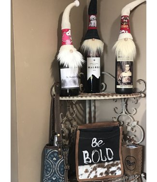 Valentine's Day wine bottle gnomes