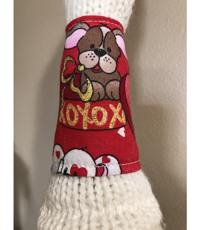 Valentine's Day wine bottle gnomes