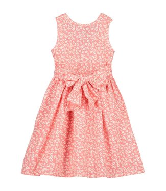 Vignette Jewel Dress in Coral