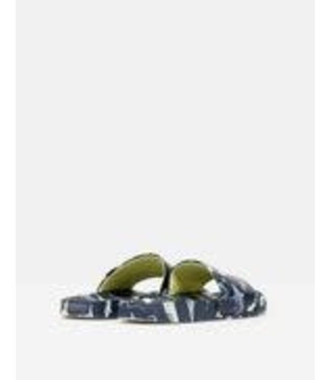 Joules kids Joules Blue Navy Shark Pool Sliders
