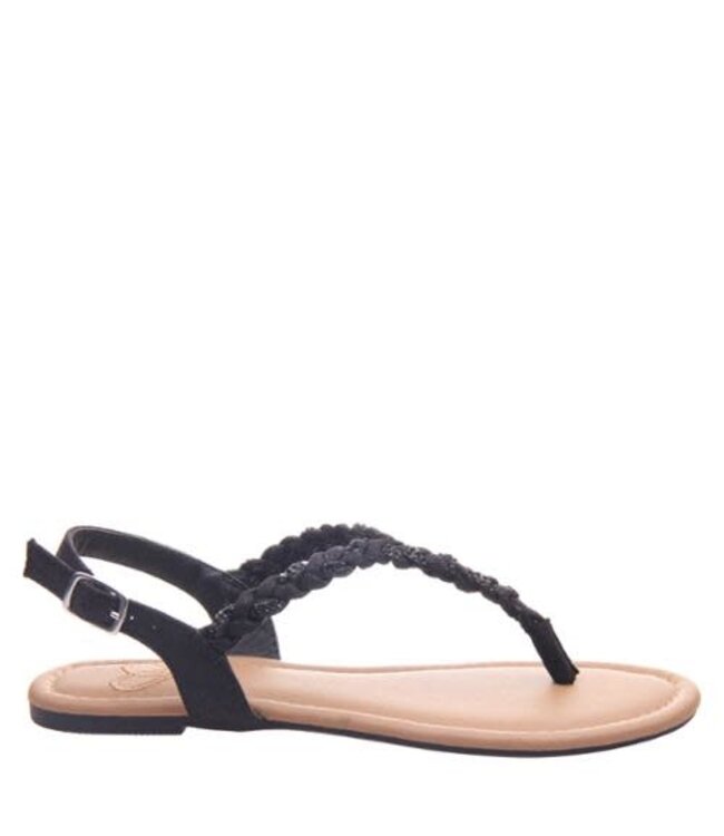 Madeline Charge Braided Thong Sandal
