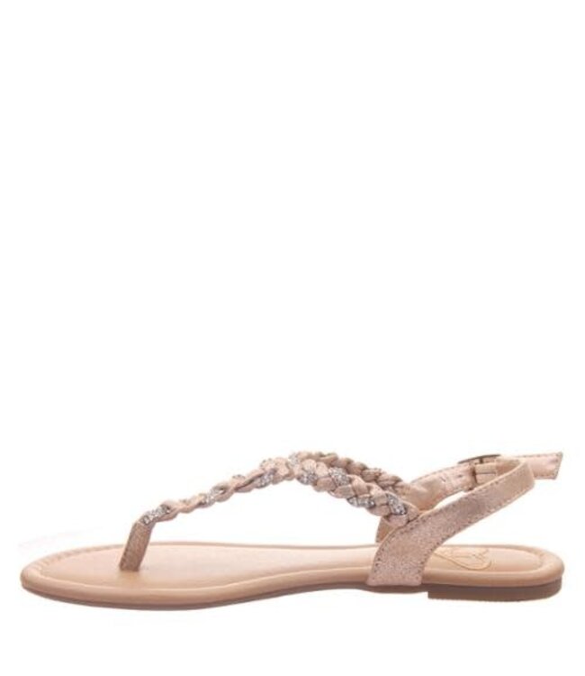 Madeline Charge Braided Thong Sandal
