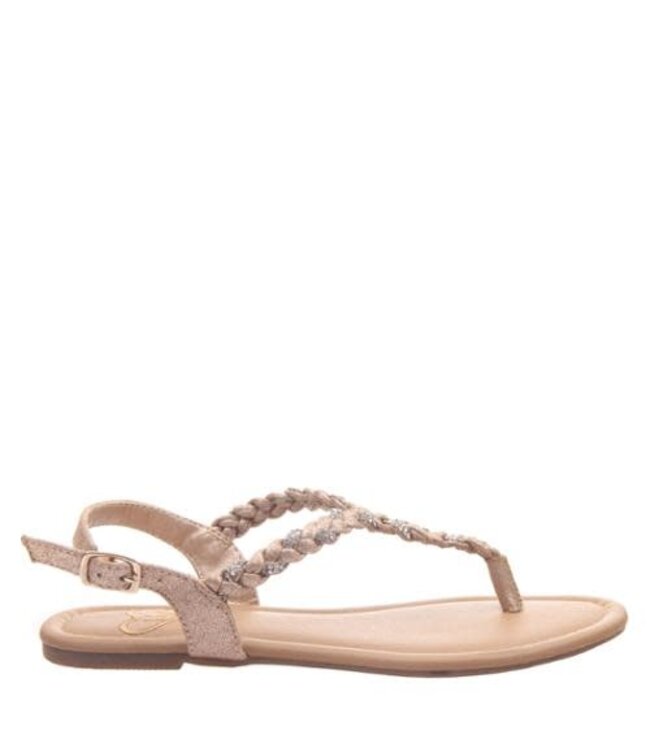 Madeline Charge Braided Thong Sandal