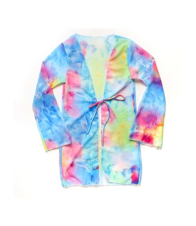 Tie Dye print two piece bikini set