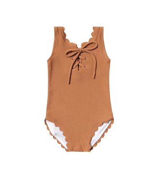 Rylee + Cru Rylee + Cru laced one piece swimsuit -size 6-12M