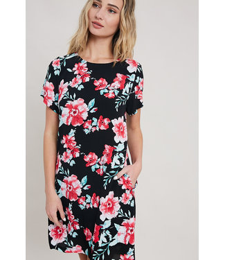 Water Color Floral Dress
