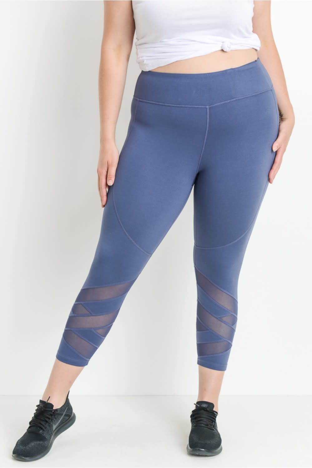 plus size mesh tights