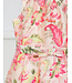 Abel & Lula Abel & Lula soft pink printed floral dress -size 4