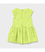 Mayoral Mayoral Pistachio dress with floral design -size 6M