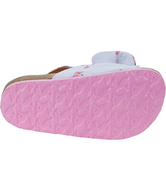 Joules kids Joules Bayside Bow Slider Blue floral