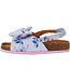 Joules kids Joules Bayside Bow Slider Blue floral