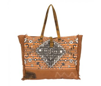 Myra Bags Rust Affair Weekender Bag
