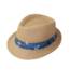 Boys Fedora wheat hat with anchors