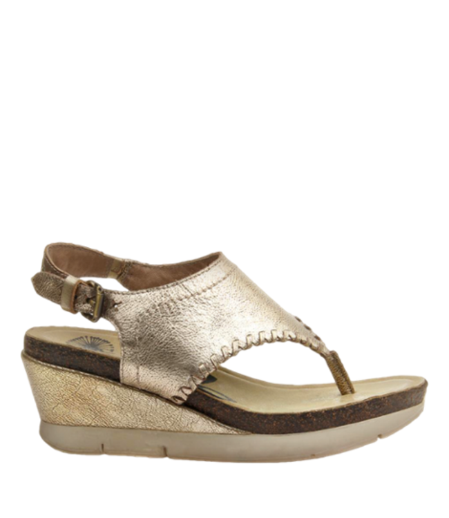 OTBT Meditate in Gold Wedge Sandal