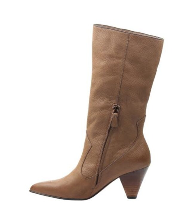 Naked Feet Semper Rubber Genuine Leather Mid Shaft Boot