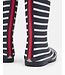 Joules Roll Up Welly Joules Rain Boots -Navy Stripe