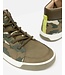 Joules kids Joules high top lace up trainer with side zipper -Camo