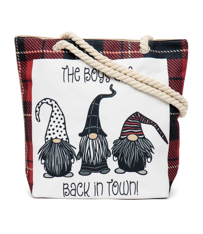 Tapestry Gnome bag -Boys are back in town