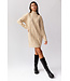 Gilli Long Sleeve turtleneck cable sweater dress