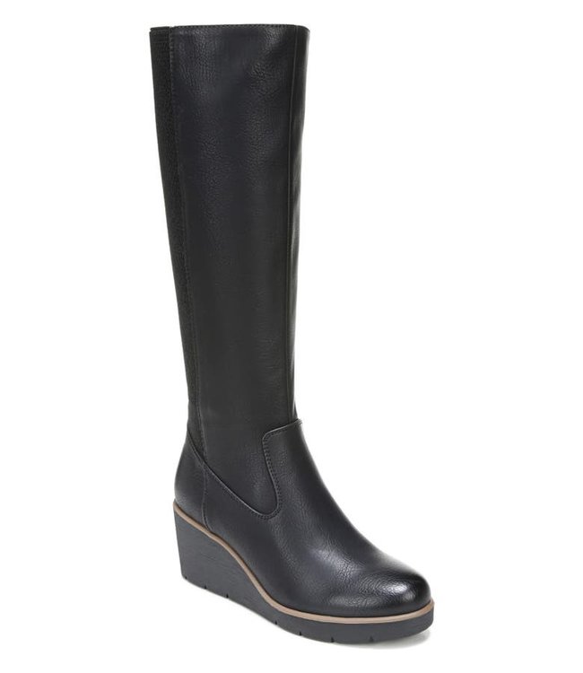 Soul Naturalizer Approve tall wedge boot in black