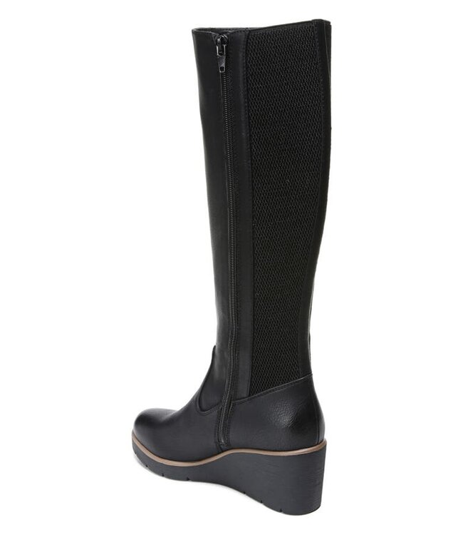 Soul Naturalizer Approve tall wedge boot in black