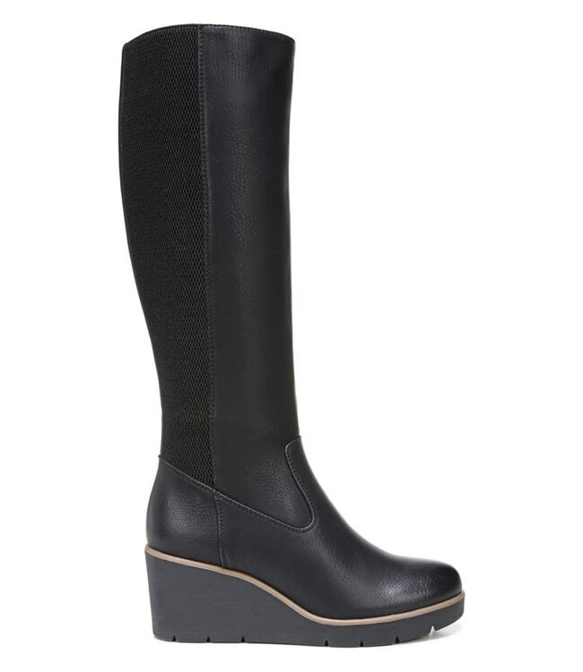 Soul Naturalizer Approve tall wedge boot in black