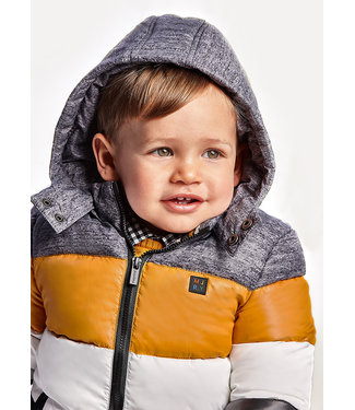 Mayoral Color block puffer jacket Baby boy -size 6M
