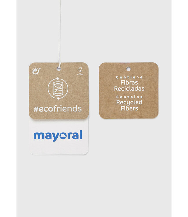 Mayoral Eco Friends sating hooded coat Baby girl