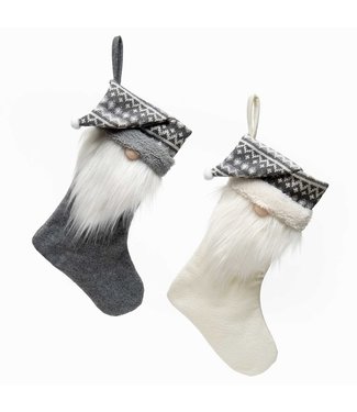Gnome stocking with sweater hat