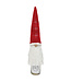 Raglan gnome bottle topper with sweater hat