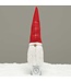 Raglan gnome bottle topper with sweater hat