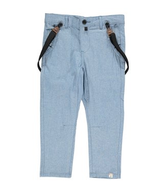 Me & Henry Bradford pants with removeable suspenders -size 6-7Y